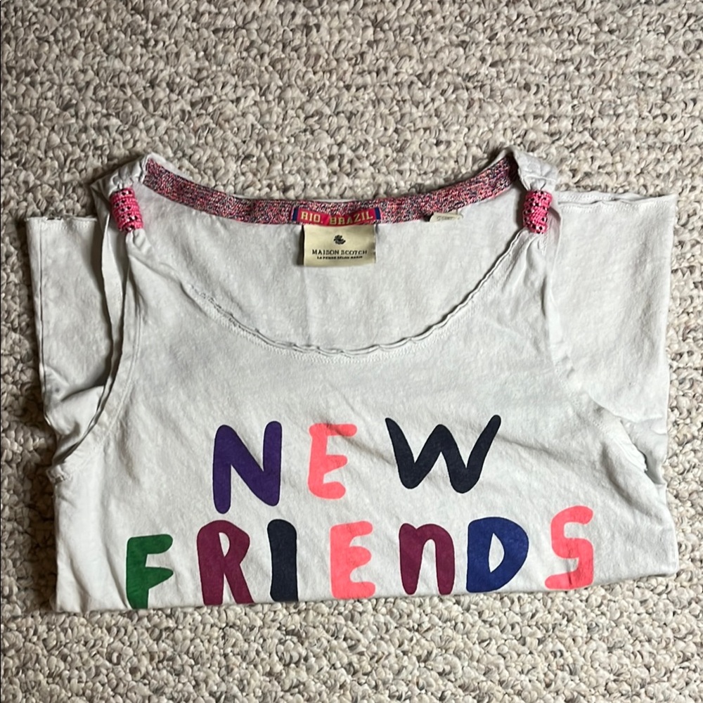 Maison Scotch by Scotch & Soda New Friends Tank Top